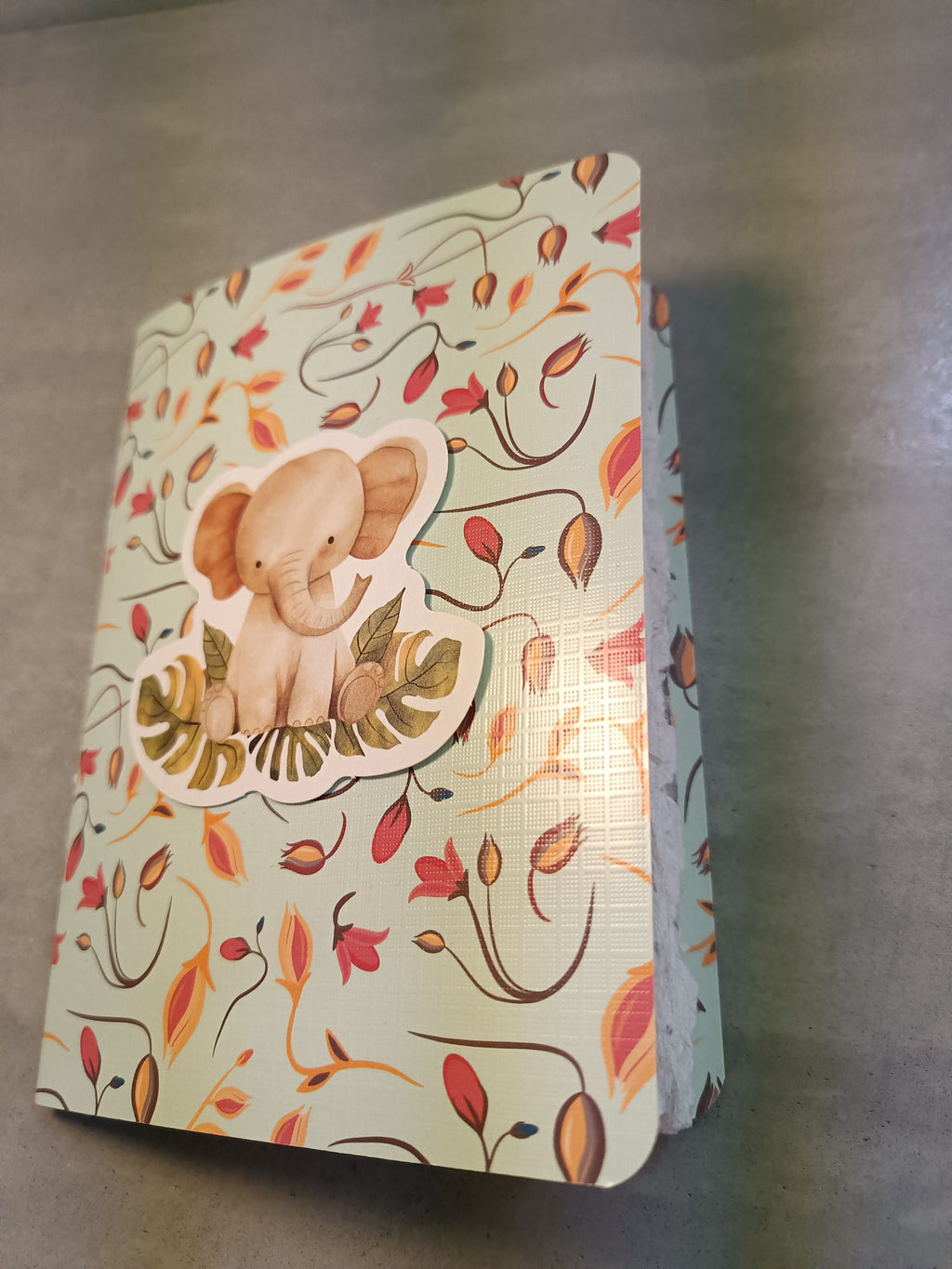 Carnet A6 papier artisanal