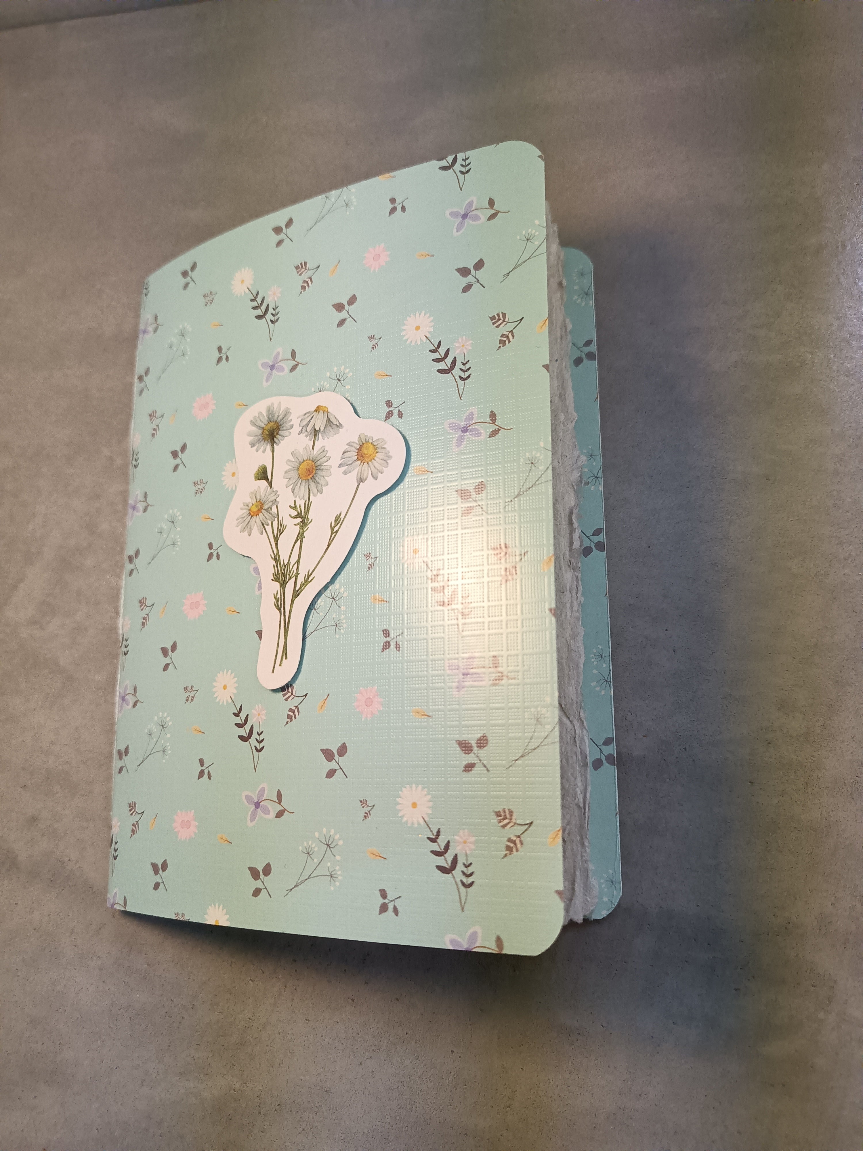 Carnet A6 papier artisanal